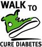 walk to cure diabetes logo